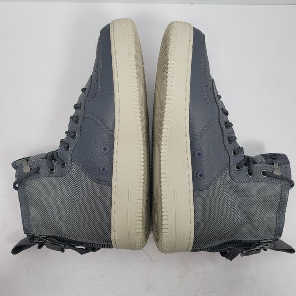 Nike SF Air Force 1 Mid Men's Dark Grey Sneakers 917753-004 US Size 9.5 - Picture 6 of 8